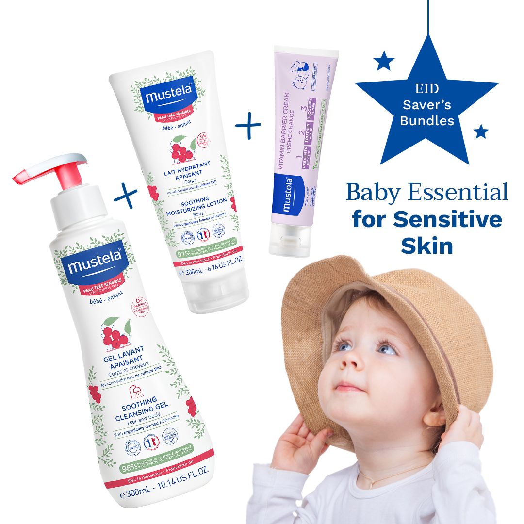 Mustela store sensitive skin